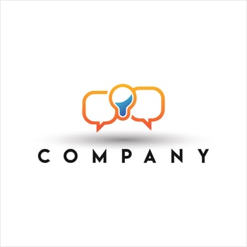 Talk Idea Logo. Conversation Logo vector