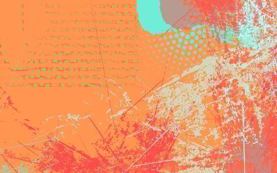 Abstract grunge texture multicolor orange color background vector