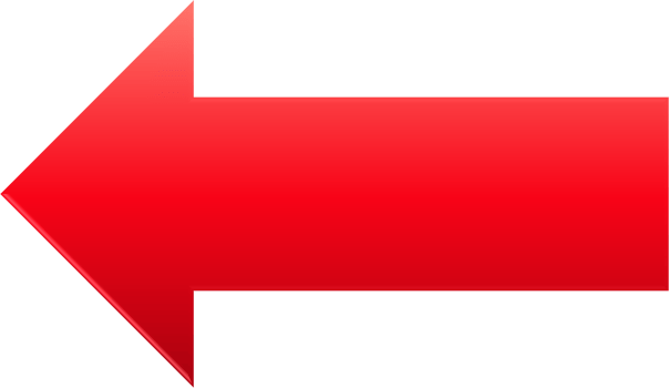 Gradient Arrow Geometric Shape png