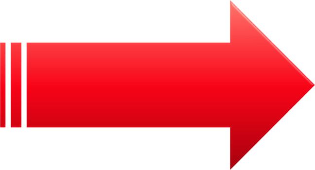 Gradient Arrow Geometric Shape png