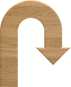 Blank Wooden Arrow png