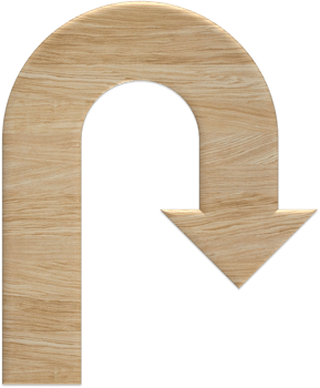 Blank Wooden Arrow png