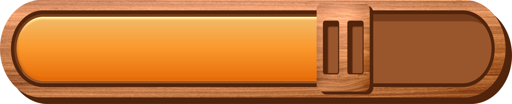 Game Progress Bar, Wooden Progress Bar png