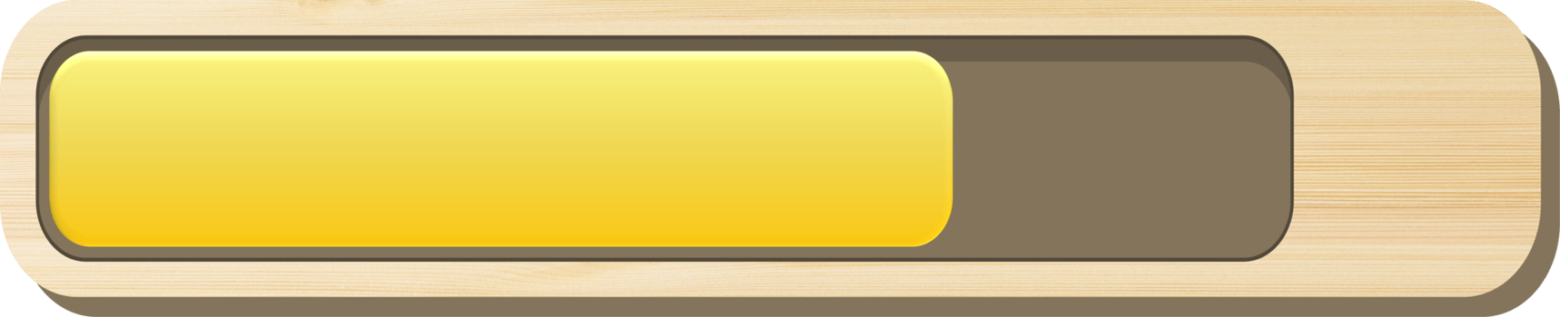 Game Progress Bar, Wooden Progress Bar png