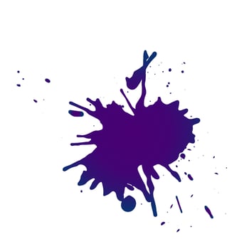 Color ink splashes. Grunge splatters. Abstract background. Grunge text banners vector