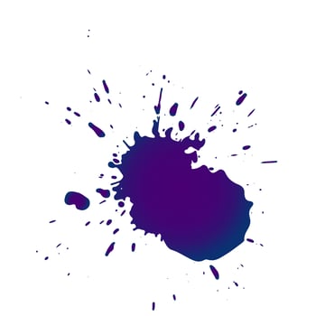 Color ink splashes. Grunge splatters. Abstract background. Grunge text banners vector
