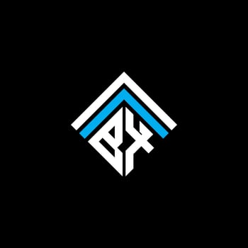 BX letter logo creative design with vector graphic, BX simple and modern logo.