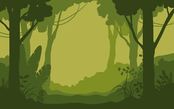 Landscape background Nature illustration vector