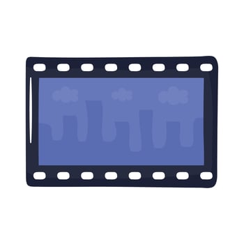 movie film strip vector