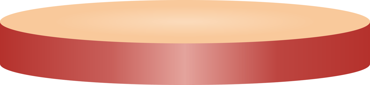 3D Podium, Red Round Podium png