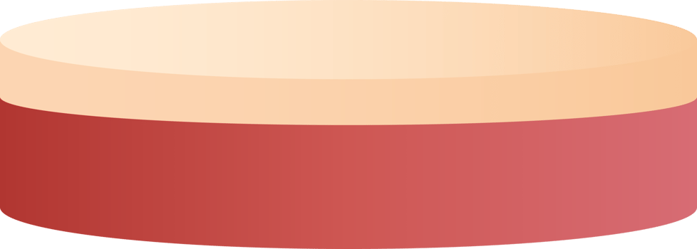 3D Podium, Red Round Podium png