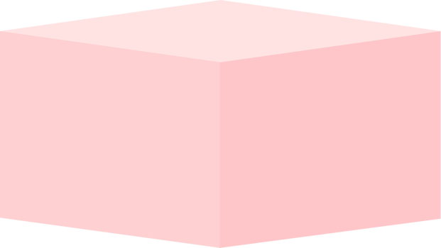 Pink Square Podium, Cube Podium png
