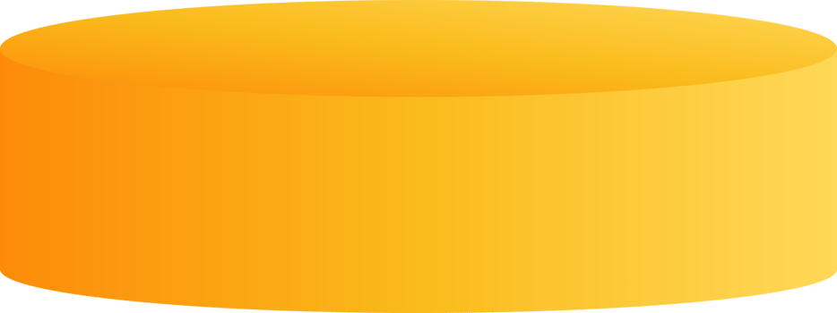 Yellow Podium For Product Presentation png