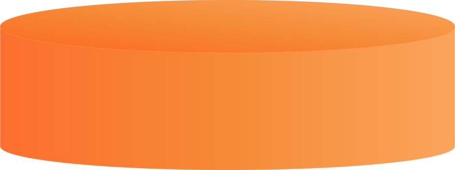 Orange Podium For Product Presentation png