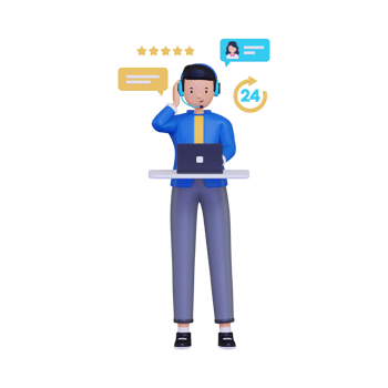 3d 24 Hour service illustration png