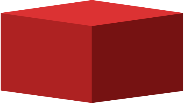 Red Square Podium, Cube Podium png