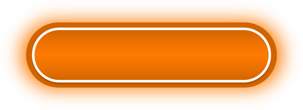 Orange Neon Button, Glowing Neon Button png