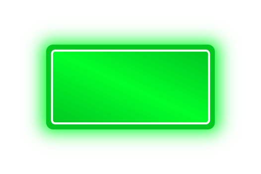 Neon Green Rectangle Banner, Neon Rectangle png