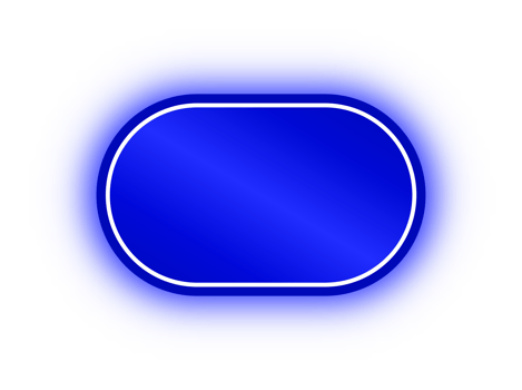 Neon Blue Rounded Rectangle Banner, Neon Rounded Rectangle png