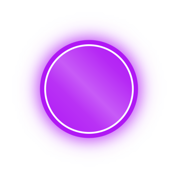 Neon Purple Circle Banner, Neon Circle png