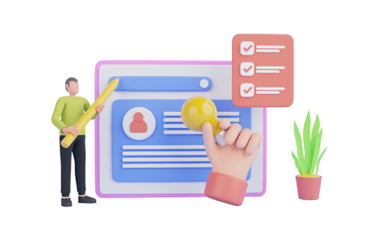 Online marketing, financial report chart, data analysis, and web development concept.Workplace 3d render. Business and finance analytics theme. png