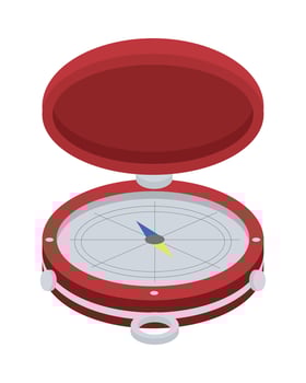 compass location icon vector