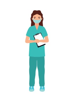 physician female character vector