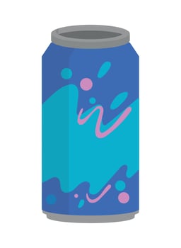 soda can beverage vector