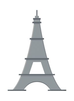 eiffel tower icon vector