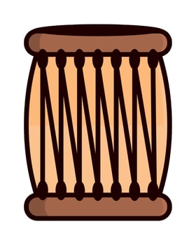 drum music instrument vector