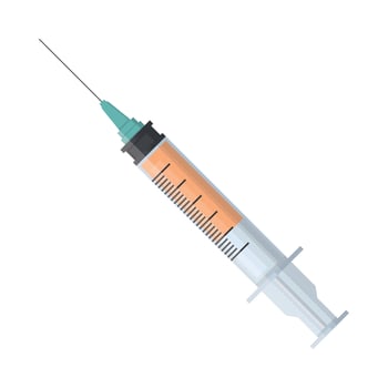 medical syringe vaccine vector