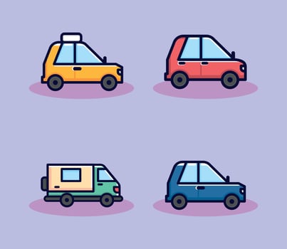set of vehicle transport vector