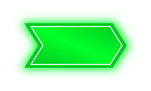 Neon Green Arrow Banner, Neon Arrow png