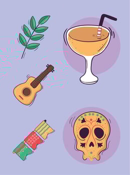 independence mexico day vector