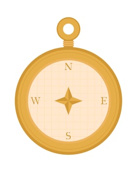 compass guide icon vector