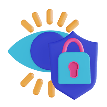 3D illustration eye scan security png