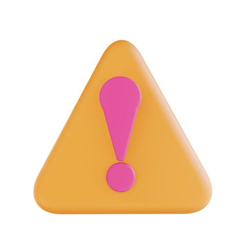 3D illustration security error code png
