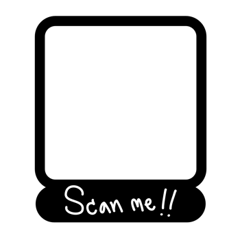 black qr code scan PNG