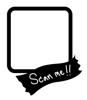 black qr code scan PNG