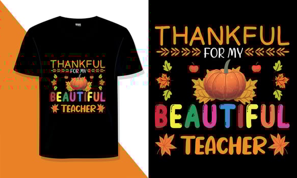 Thanksgiving t shirt design Do you need a thanksgiving typography t shirt design for a t shirt for your print on demand store vector