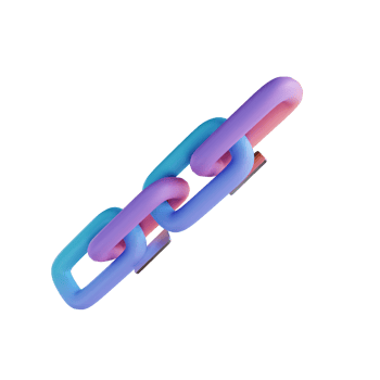 3D illustration business link png