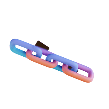 3D illustration business link png