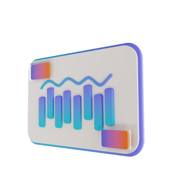 3D illustration data analysis 2 png