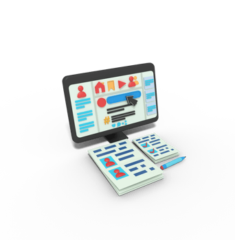 3d illustration of make a status on social media png