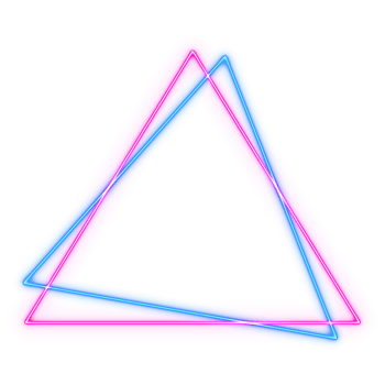 80s Neon shape elements png