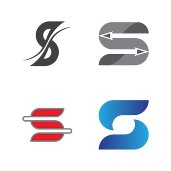 Business corporate S letter logo vector