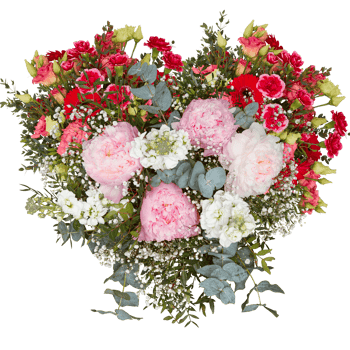 Fresh and colorful bouquet of flowers blooming beautiful first cut out transparent background png