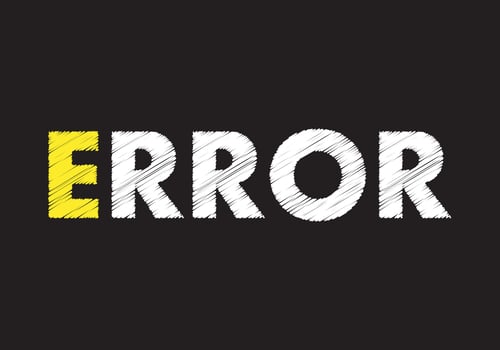 error writing text on black chalkboard. education Technology concept vector