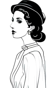 Female Fashion Drawing Sketches Vol. 1 vector