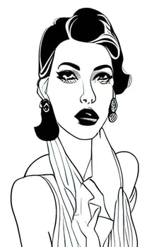 Female Fashion Drawing Sketches Vol. 1 vector